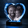 RememPaws Faceted Heart Crystal Memorial Keepsake - RememPaws