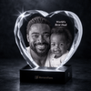 RememPaws Faceted Heart Crystal Memorial Keepsake - RememPaws