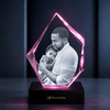 RememPaws Faceted Prestige Crystal Memorial Keepsake - RememPaws