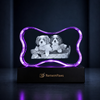RememPaws Faceted Bone Crystal Memorial Keepsake - RememPaws