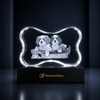 Memirova Faceted Bone Crystal Memorial Keepsake
